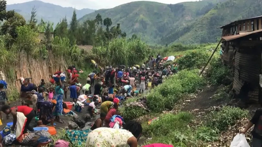 Cerca de 400.000 habitantes de Goma abandonan la ciudad ante amenaza del volcán Nyiragongo