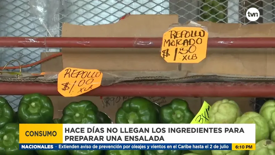 Pocos vehículos llegan a abastecer de productos a Merca Panamá