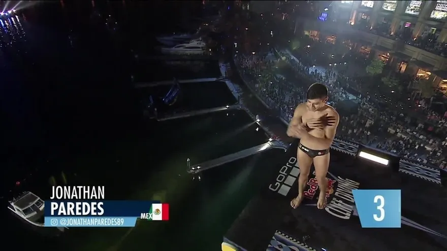 Andy Jones logra triunfo en Serie Mundial de Clavados en Dubai