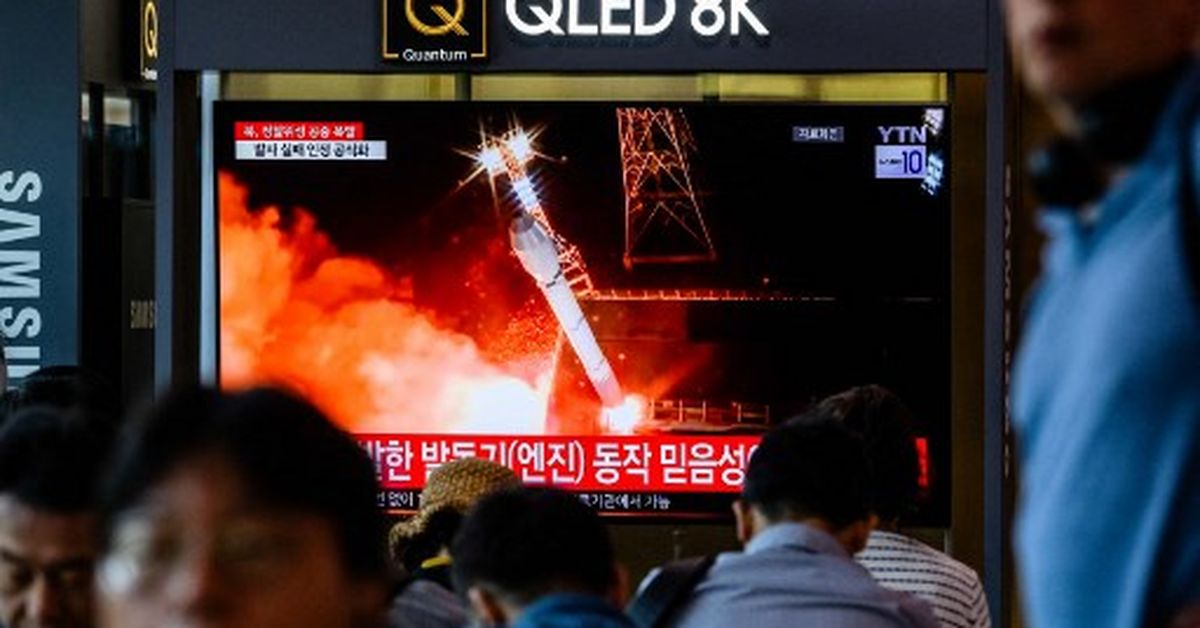 Corea del Norte realiza tiro de prueba de al menos un misil balístico