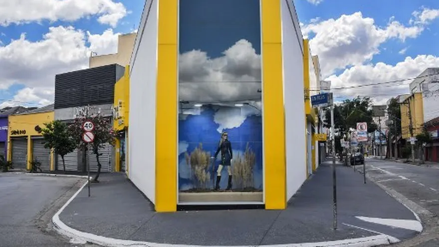 Una área completamente vacía en Sao Paulo