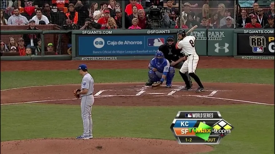 Gigantes toman la ventaja 1-0 en el 1er inning