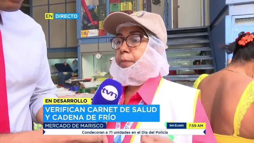 Operativos del Minsa en el Mercado de Mariscos