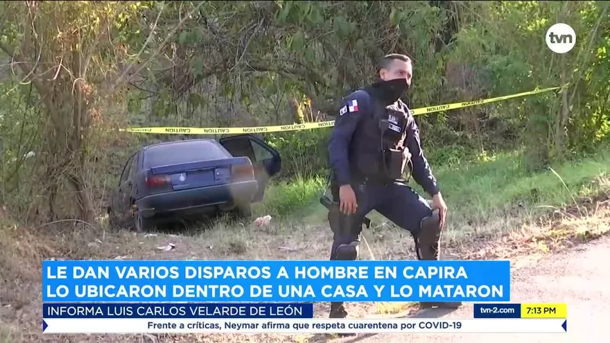 Se registra homicidio en Capira