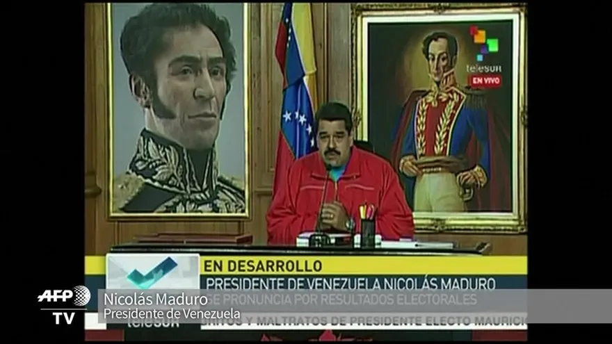 Maduro acepta “resultados adversos” en legislativas venezolanas
