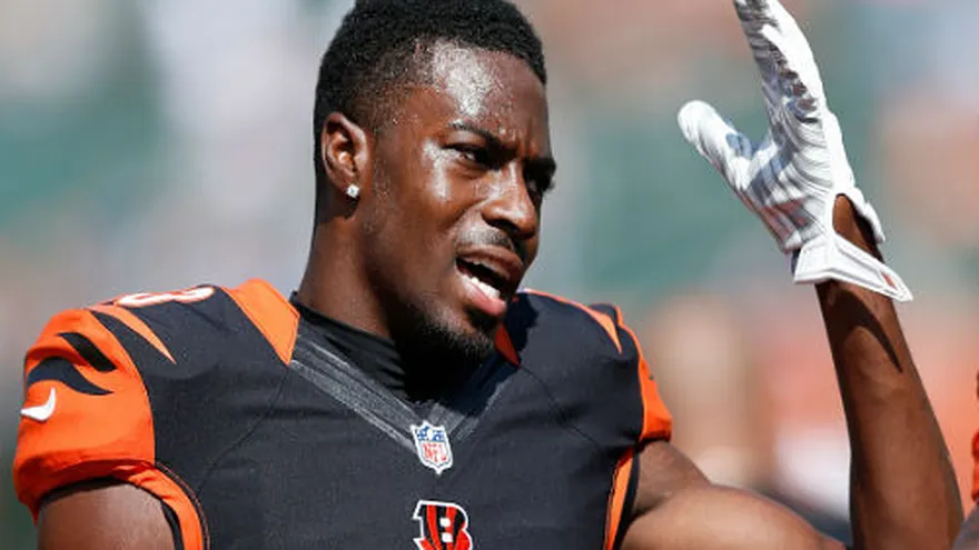 A.J. Green abandonó práctica de Bengals con molestias