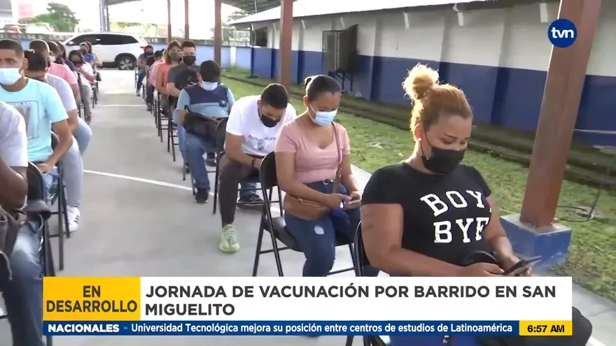 Avanza vacunación en San Miguelito