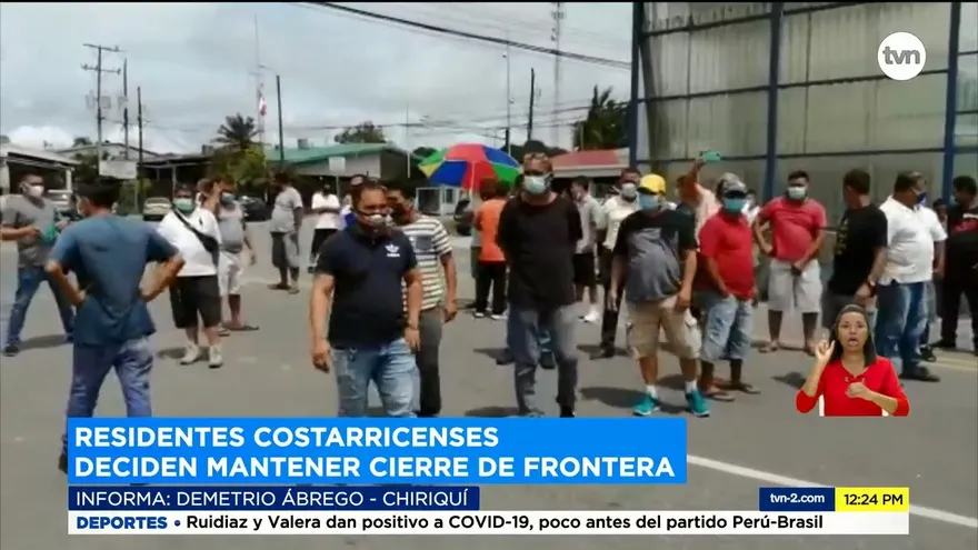 Camioneros exigen respuesta por cierre en frontera de Panamá con Costa Rica