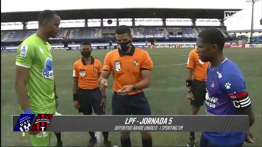 Resumen Deportivo Árabe Unido 0-1 Sporting SM del Torneo Clausura LPF 2021