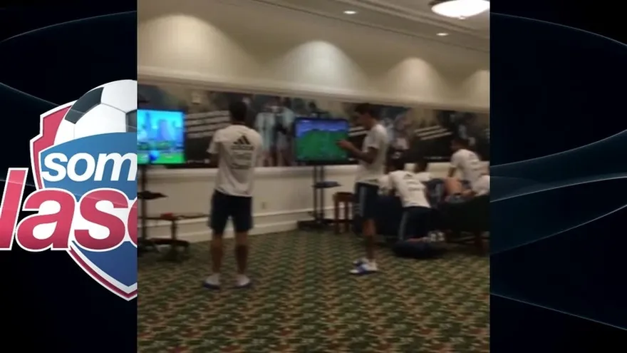 Ezequiel Lavezzi mostró la intimidad del equipo del Tata Martino