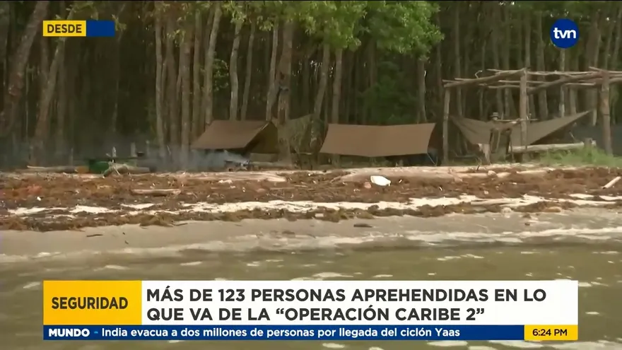 123 personas aprehendidas en Colón
