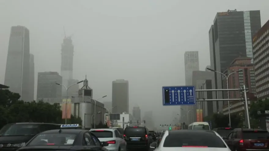 La contaminación empeora en China durante la primera mitad de 2017