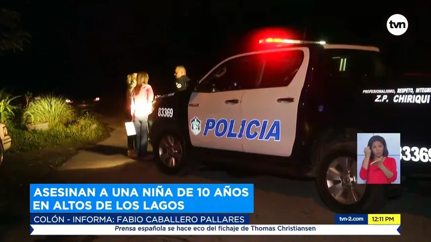 Investigan muerte de menor de 10 años en Colón