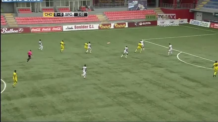 Sporting ganó 1-0 al Chorrillo en el inicio de la LPF