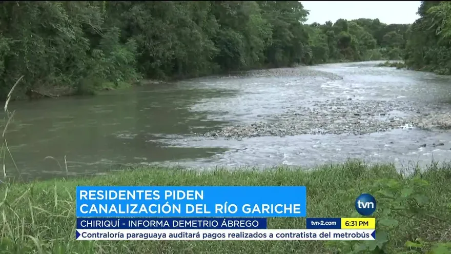 Comunidades en Chiriquí piden canalización del río Gariche