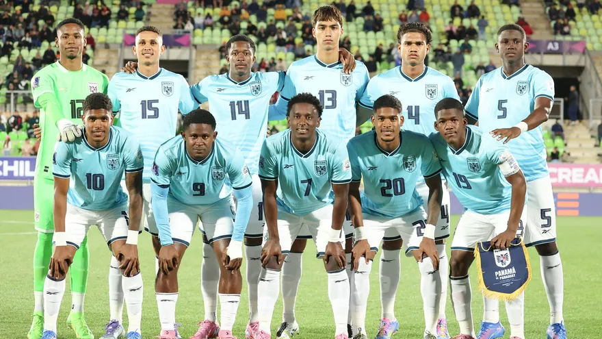 Selección Sub20 de Panamá en el Mundial de Chile 2025