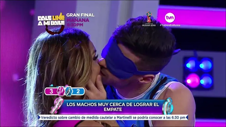 ¡Carolina y Pablo tuvieron "un momento" en el juego de "Besito en la Boca"!