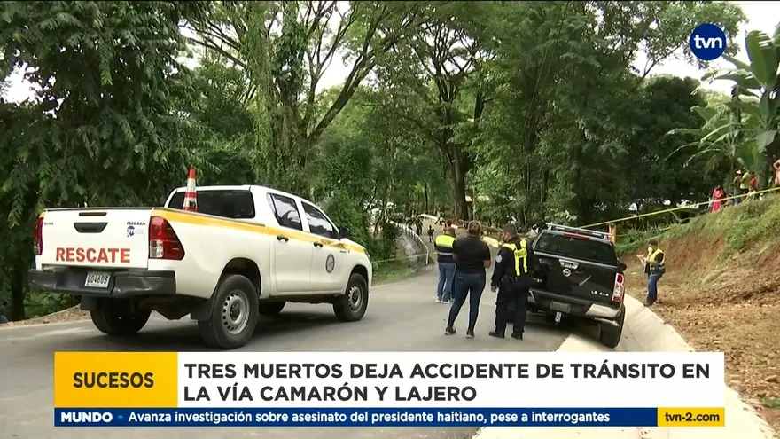 Tres personas pierden la vida tras accidente de tránsito en Chiriquí
