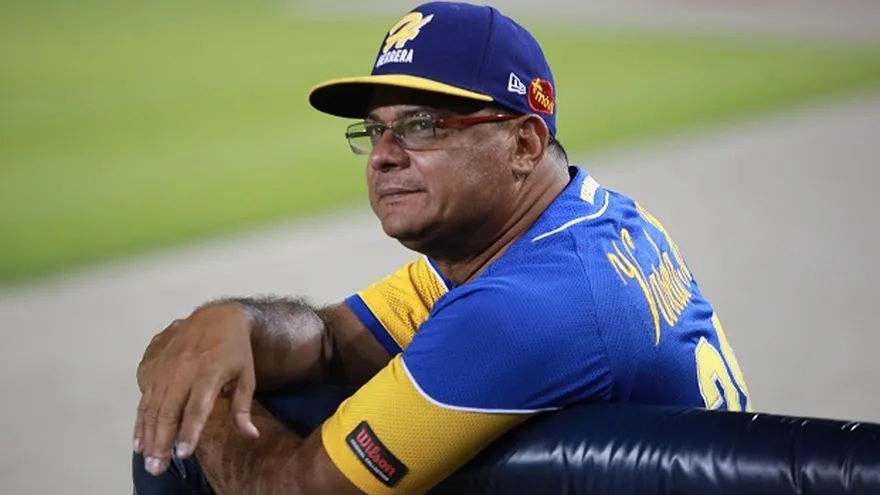Manuel Rodríguez, director del equipo mayor de béisbol de Herrera