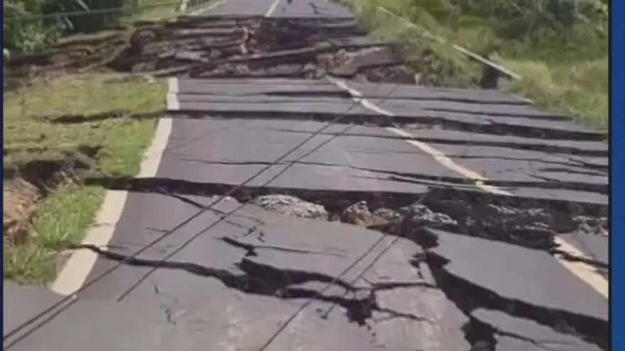 Temblor en Panamá: alcalde de Mariato confirma daños en la carretera hacia Torio y comunidades incomunicadas
