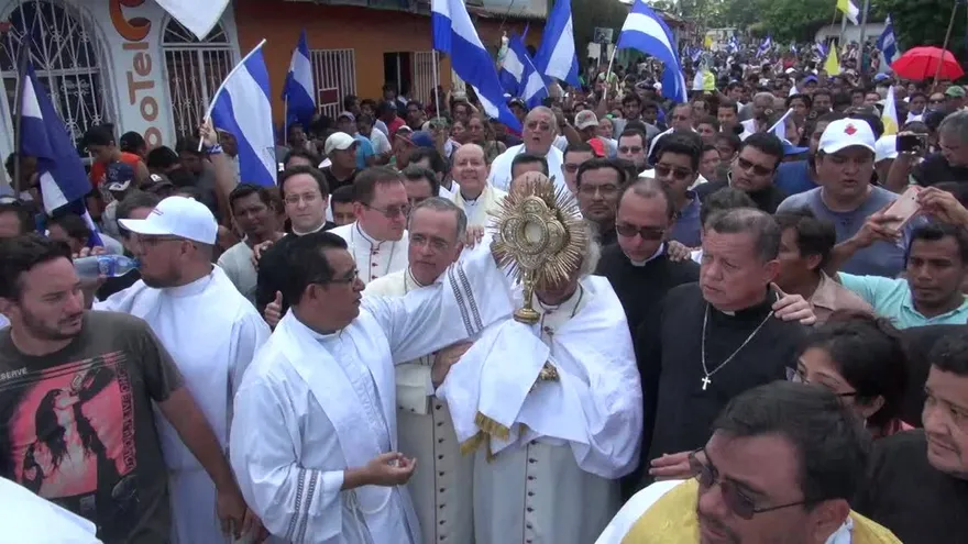 Ni un muerto más, piden obispos nicaragüenses en Masaya