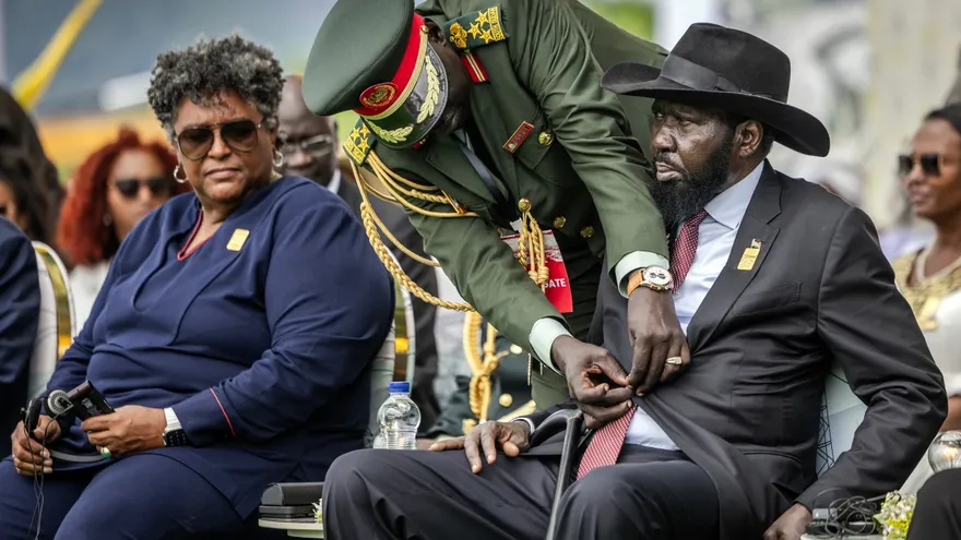 Presidente de Sudán del Sur, Salva Kiir.
