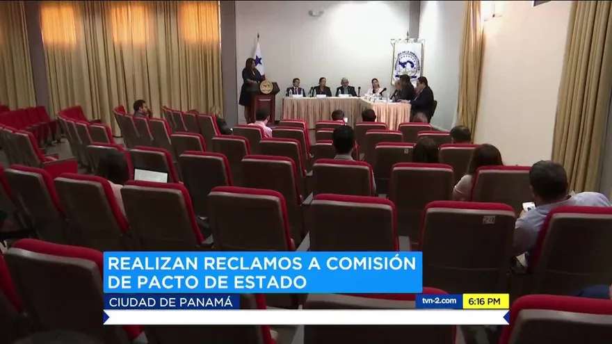 Muestran inconformidad ante Comisión de Pacto de Estado por la Justicia
