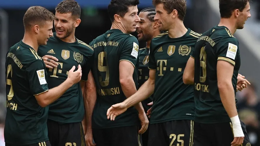 El Bayern aplastó al Bochum 7-0 en partido de la Bundesliga