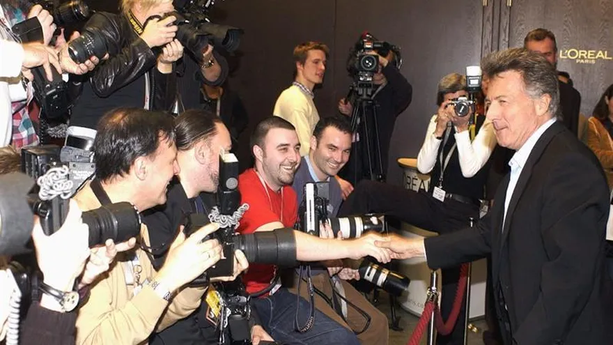 Imagen de archivo del actor estadunidense Dustin Hoffman.