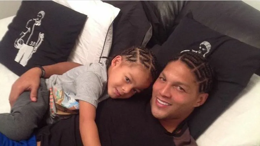 Juan Manaure y  su hijo Derek