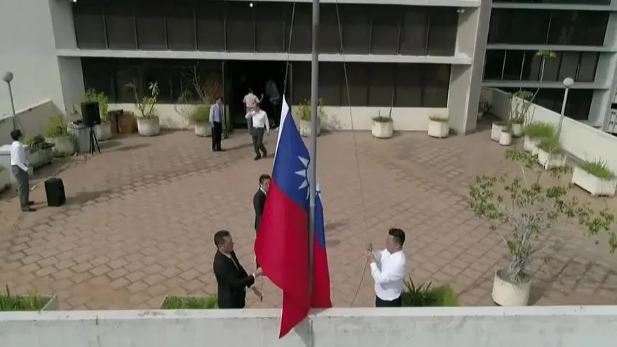 Taiwán retira bandera de embajada en Panamá