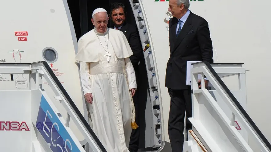 En directo: Llegada del papa Francisco a la Ciudad de México