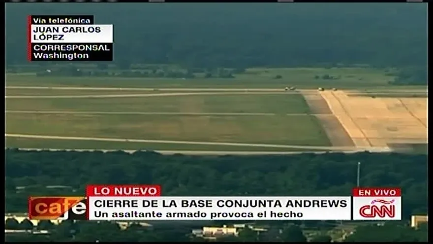 Cierran base de Andrews en EEUU