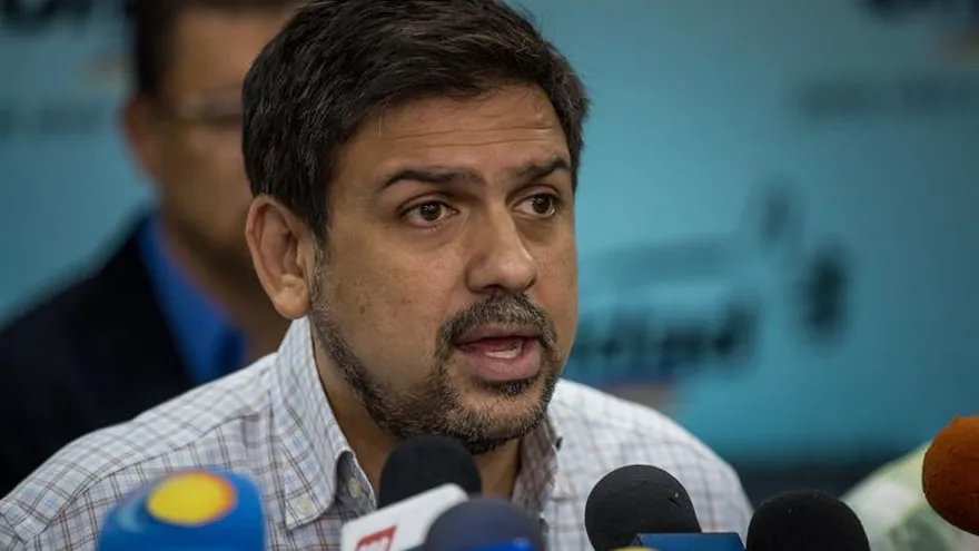 Carlos Ocariz, alcalde opositor venezolano.