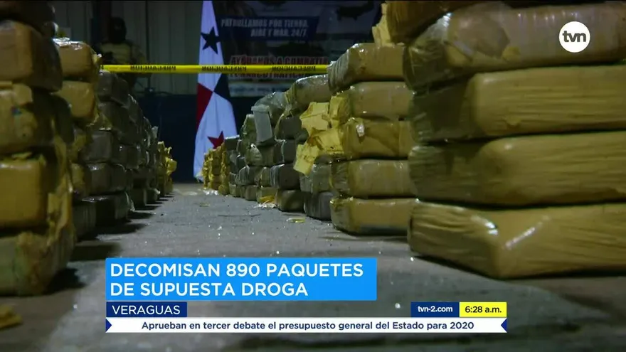 Decomisan gran cantidad de droga en Veraguas