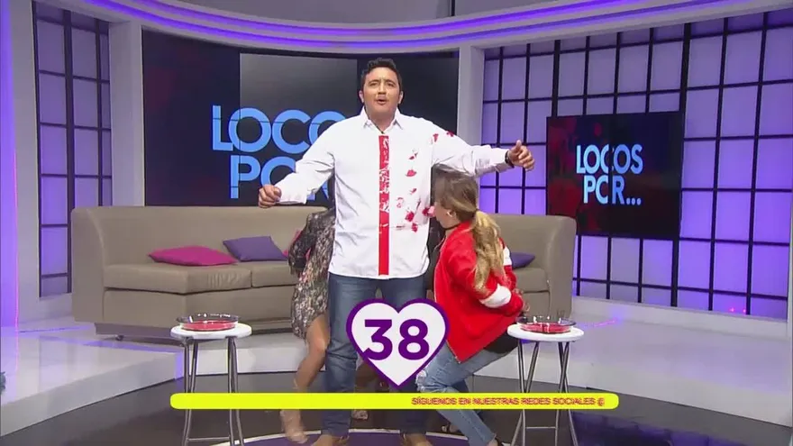 Jacky Guzmán y Kathy Phillips jugaron en Locos Por Lucho Pérez