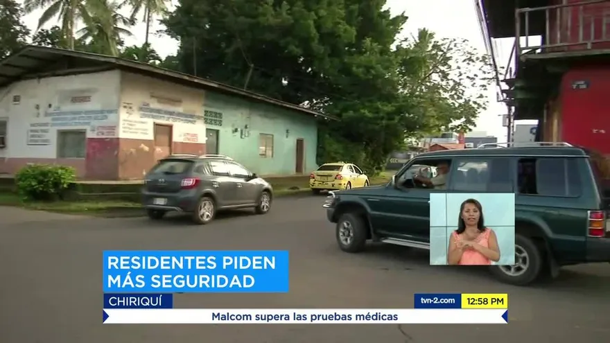 Familia en Chiriquí, víctima de los delincuentes