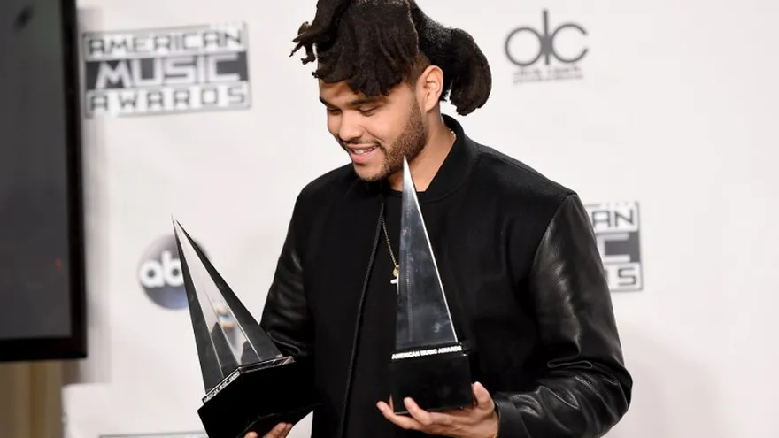 Entre los ganadores de los American Music Awards 2015 están Weekend, Ariana Grande, Nicki Minaj, One Direction,