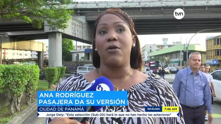 Pasajera que se enfrentó a taxista da su testimonio