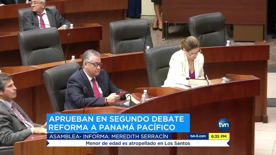 Aprueban en segundo debate proyecto que modifica ley de Panamá Pacífico