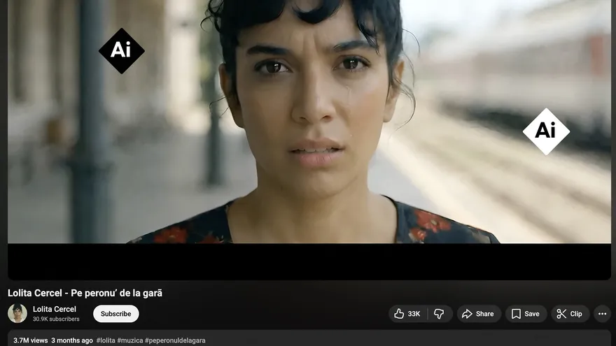 Lolita Cercel, una cantante creada con inteligencia artificial