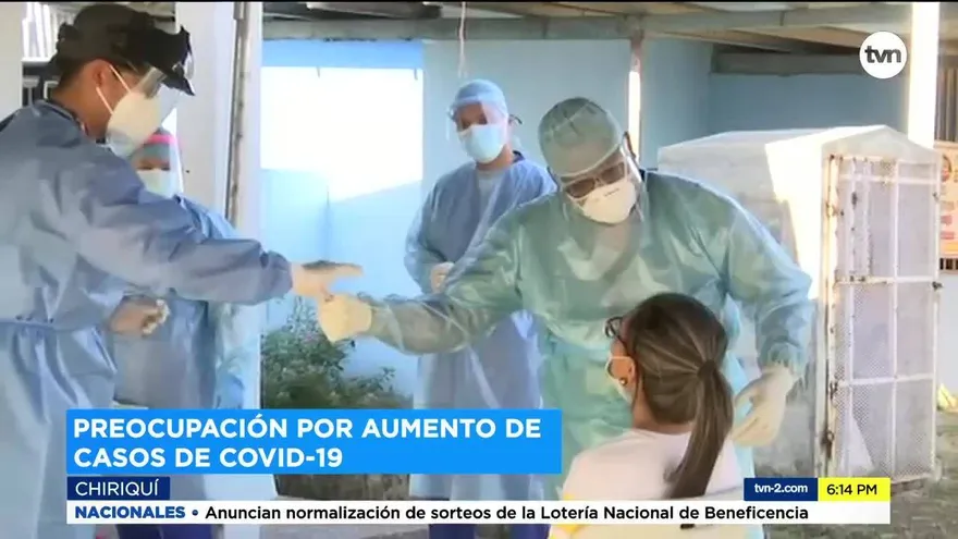 Aumentan casos activos de covid-19 en Chiriquí