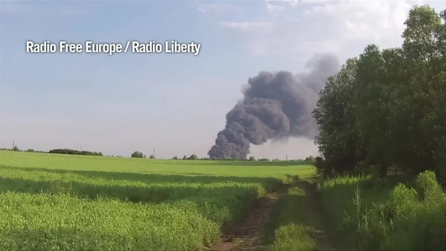 Cuatro muertos en gigantesco incendio en Kiev