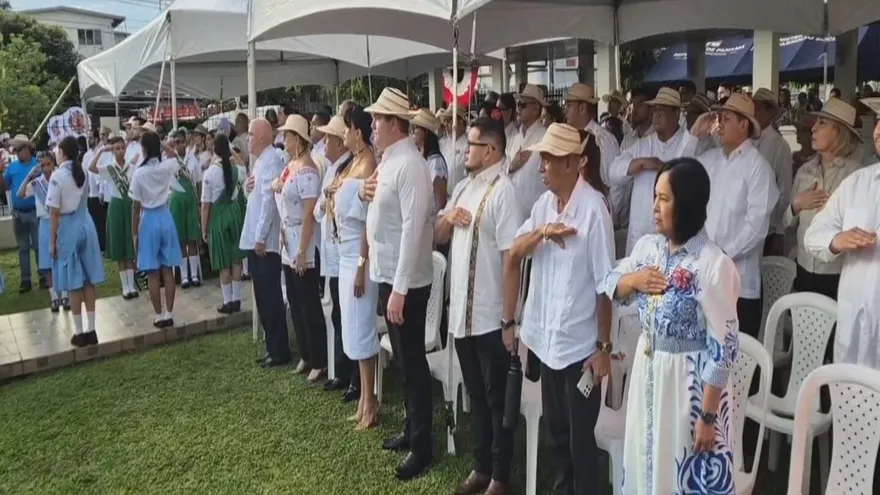 Actos protocolares en el Día de los Símbolos Patrios en Chiriquí