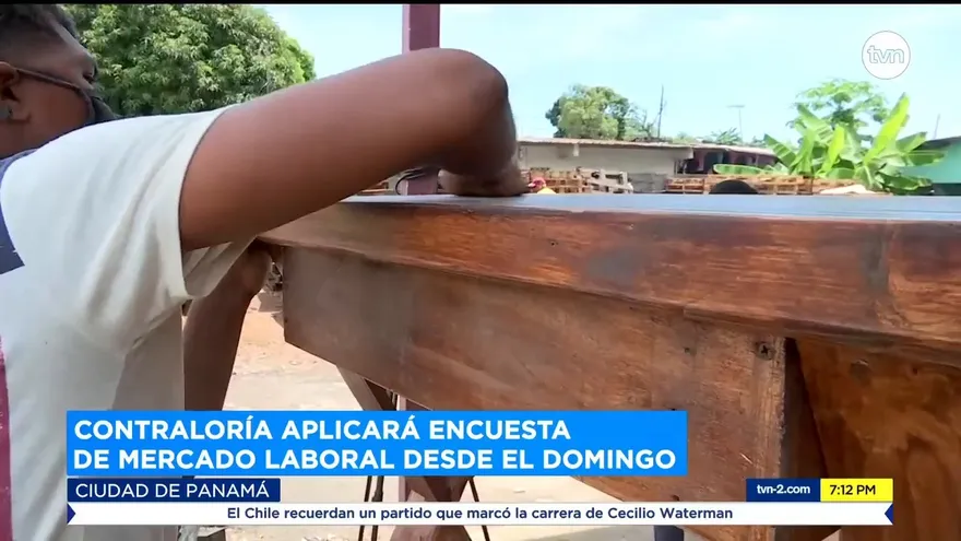 Contraloría aplicará encuesta de mercado laboral desde el domingo