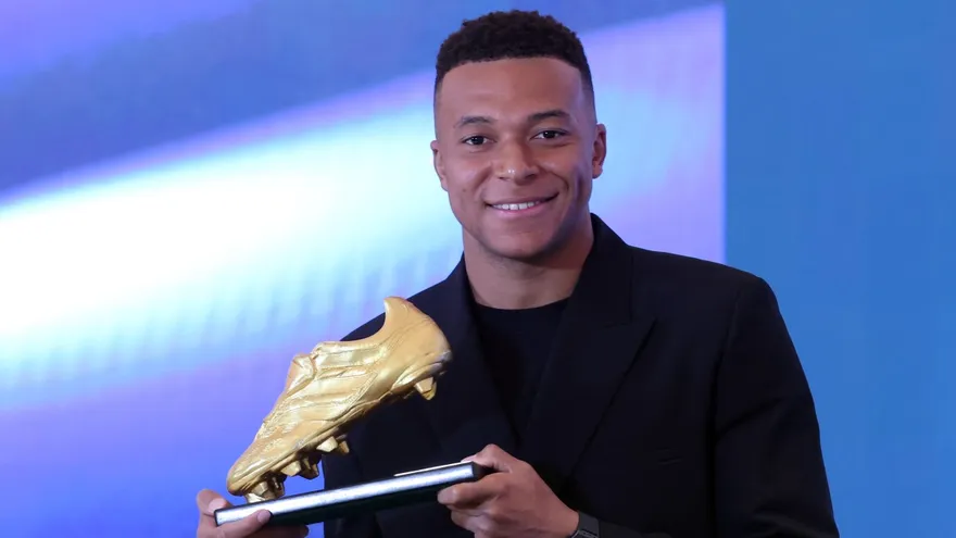 Kylian Mbappé ganador de la bota de oro