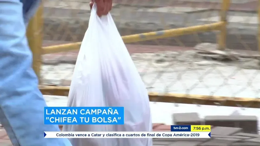 Lanza campaña 'chifea tu bolsa'