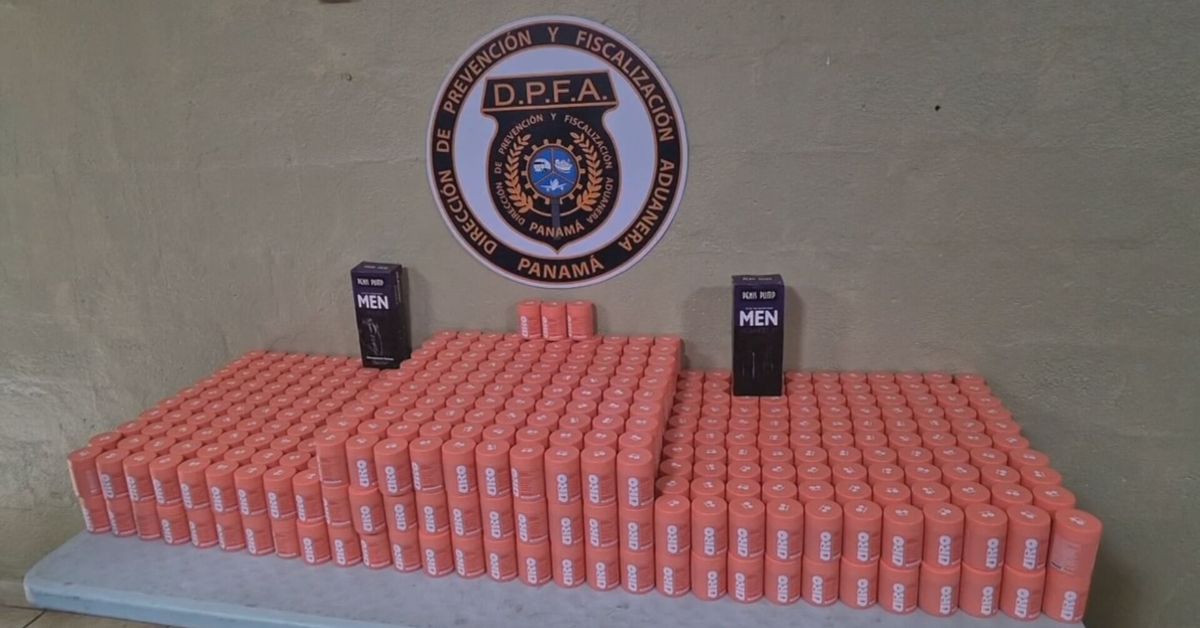 Decomisan probióticos y potenciadores sexuales valorados en más de $28 mil en Chiriquí