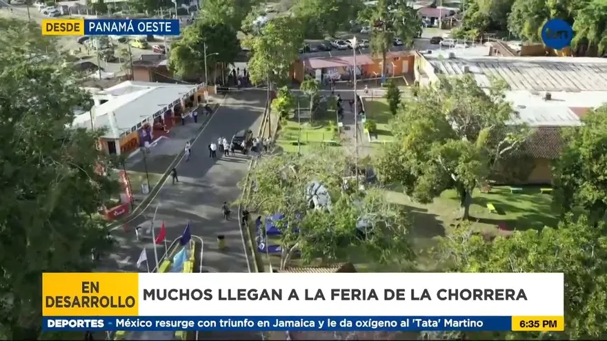 Visitantes asisten a Feria de La Chorrera