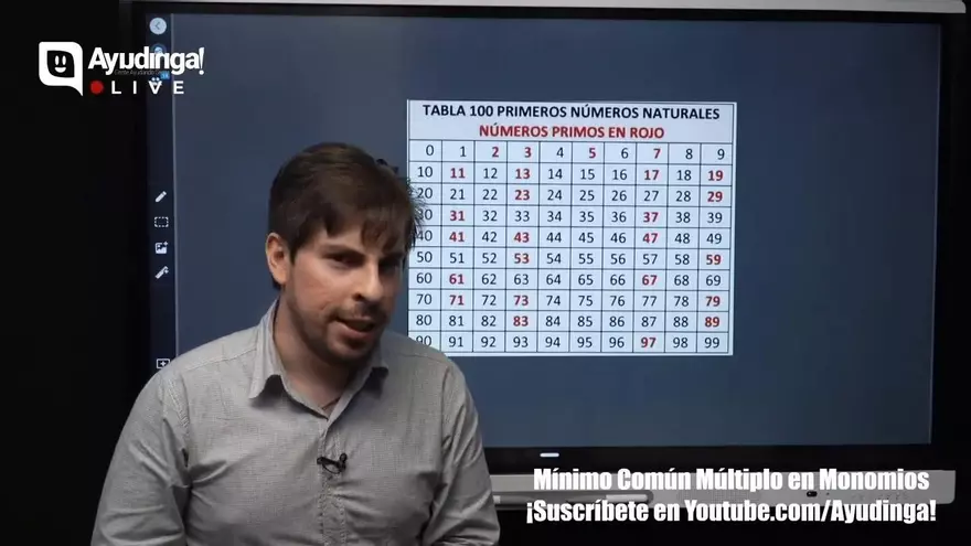 Ayudinga Matemáticas 9° - Minimo Comun Multiplo en Monomios - Ejercicios Resueltos (Parte I) 1 de julio de 2020